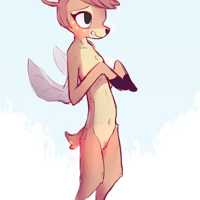 deerie (helluva boss) (hellaverse, helluva boss) created by =djoyk=