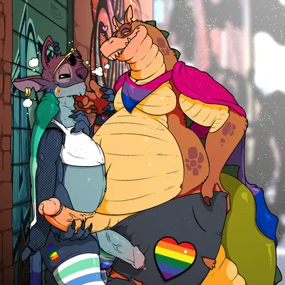 dingodile, stitch (lilo and stitch) (activision, crash bandicoot (series)) created by arty the frog