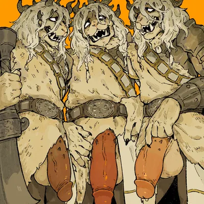 divine beast warrior (elden ring, fromsoftware) created by mawarisaka3