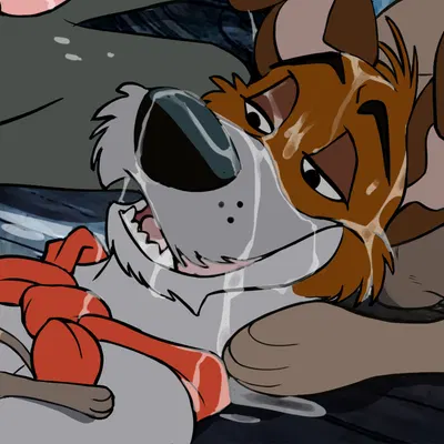 dodger (disney), einstein (disney), francis (disney) (disney, oliver and company) created by wugi