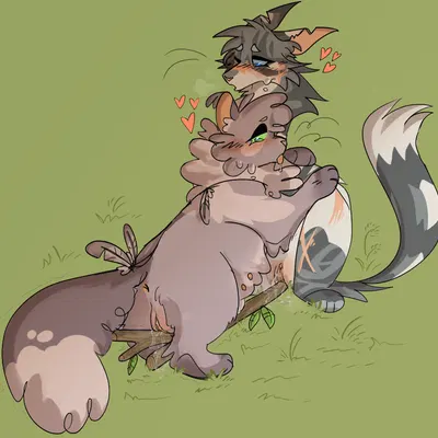 dovewing (warriors), ivypool (warriors) (warriors (book series)) created by wastepaw