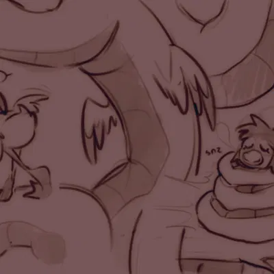 duke (ratbrain17), ophelia (boidbwain) created by boidbwain