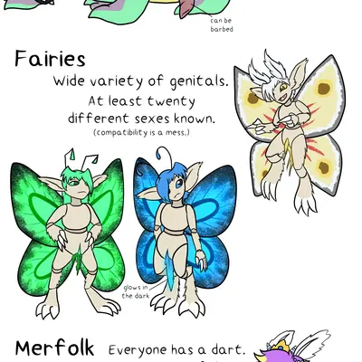 duster (slightly damned), eve (slightly damned), heathcliff sinclair (slightly damned) created by sandentwins