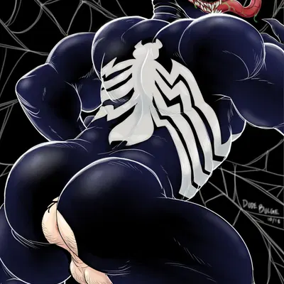 eddie brock, venom (marvel) (marvel) created by dudebulge