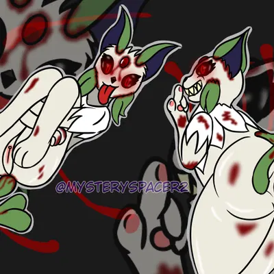 eeeee (creepypasta, nintendo) created by maximilianofox