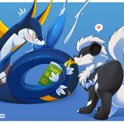 elias (furrednoodle), quinn (furrednoodle) (nintendo, pokemon) created by nikkibunn