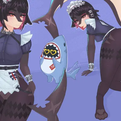 ellen joe (mihoyo, zenless zone zero) created by saardequeen