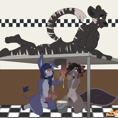 elliot (softpawcafe), finnegan (softpawcafe) created by softpawcafe