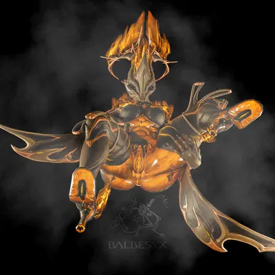 ember (warframe), ember heirloom (warframe) (digital extremes, tencent) created by yabalbes