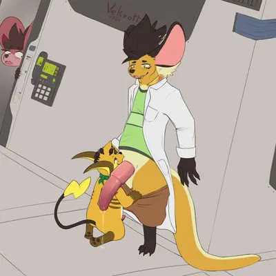 espro, zarro (zarro the raichu) (nintendo, pokemon) created by vekrott