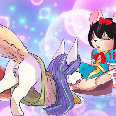 fairy tail-luna, fairy tail-snow (yu-gi-oh!) created by wugi