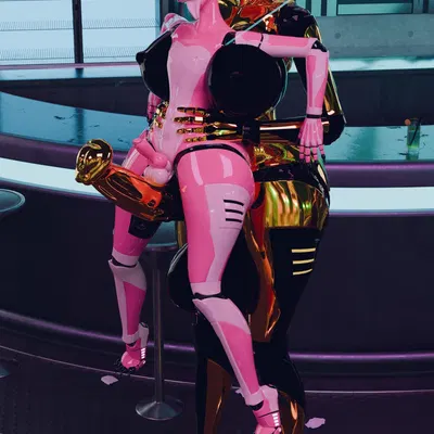 fan character, foxy (fnaf), golden freddy (fnaf) (five nights at freddy's, scottgames) created by freekiller