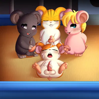 fan character, hamtaro, stan (hamtaro) (hamtaro (series)) created by apinkgrape