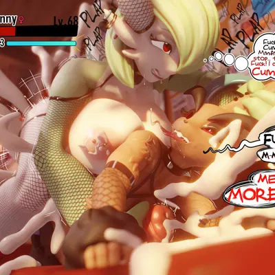 fan character, jade (poxygon), macha (poxygon) (nintendo, patreon) created by poxygon