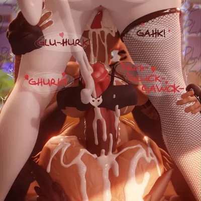 fan character, jade (poxygon), macha (poxygon) (nintendo, patreon) created by poxygon