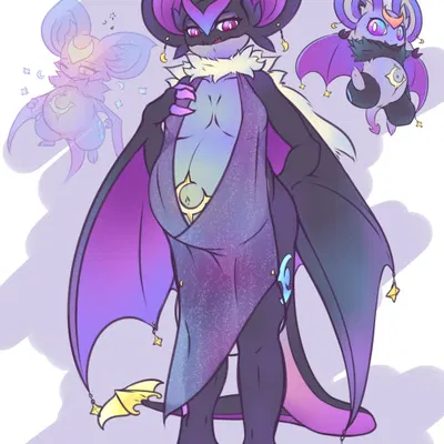 fan character, lavender (darlondemonic) (nintendo, pokemon) created by darlondemonic