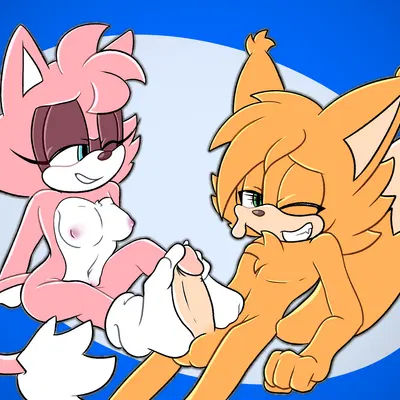 fan character, meyk the lynx, sensh the cat (sega, sonic the hedgehog (series)) created by meyk, senshion