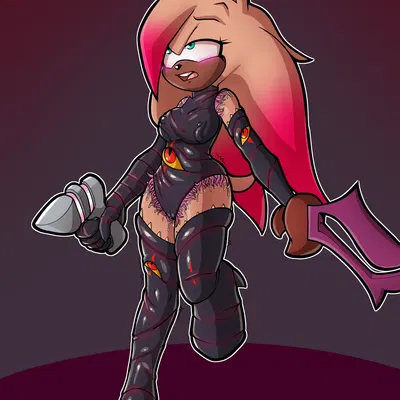 fan character (sega, sonic the hedgehog (series)) created by fourssss