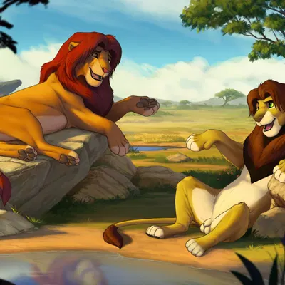 fan character, simba (the lion king), zilvus (disney, the lion king) created by dynexia