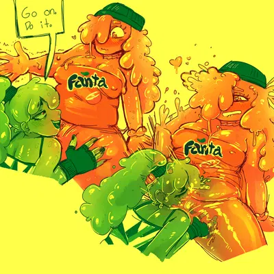 fanta, mountain dew created by currentlytr ash