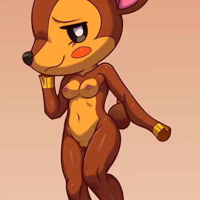fauna (animal crossing) (animal crossing, nintendo) created by sketchy skylar