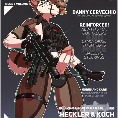 femboys and firearms, heckler and koch created by marcus gray