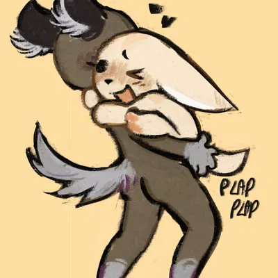 fenneko, haida (aggretsuko) (aggretsuko, sanrio) created by cornymember