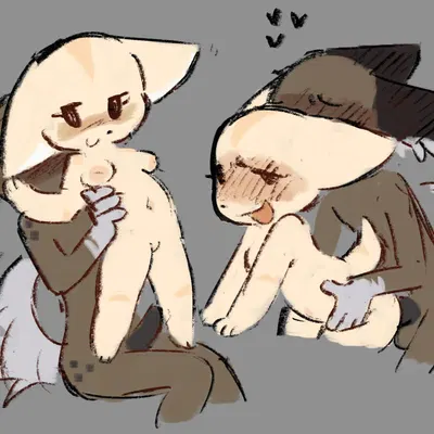 fenneko, haida (aggretsuko) (aggretsuko, sanrio) created by cornymember