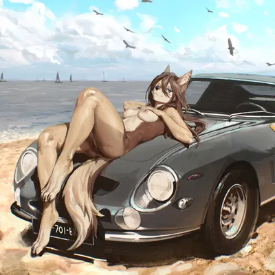 ferrari created by czerwonya