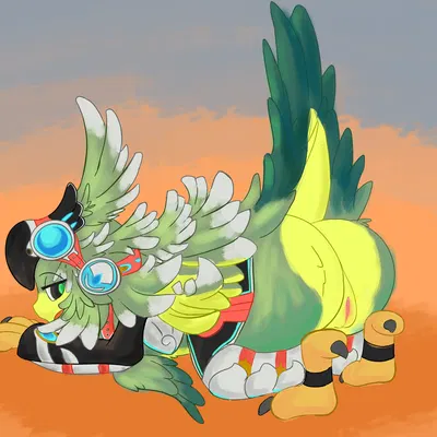 finch (xenoblade) (xenoblade chronicles 2) created by thistlesol