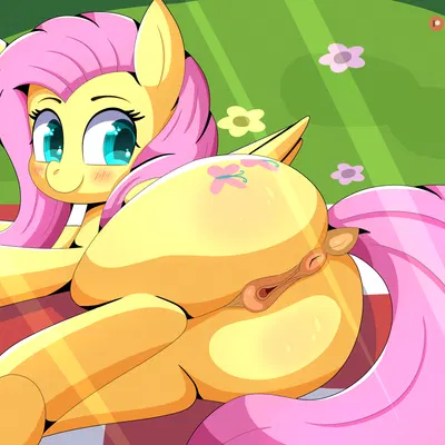 fluttershy (mlp) (friendship is magic, hasbro) created by cloudeon