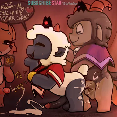 follower (cult of the lamb), goat (cult of the lamb), lamb (cult of the lamb) (cult of the lamb, massive monster (studio)) created by tito-tonton