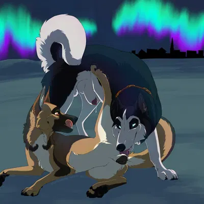 freyja (northshepherd), steele (balto) (balto (series), universal studios) created by unbreakable-warrior