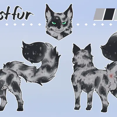 frostfur created by wolfarion