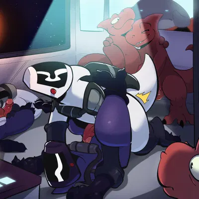 gantu, united galactic federation trooper (disney, lilo and stitch) created by yellowluster