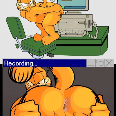 garfield the cat (garfield (series)) created by empskit