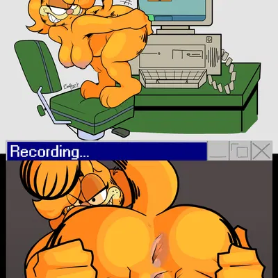 garfield the cat (garfield (series)) created by empskit