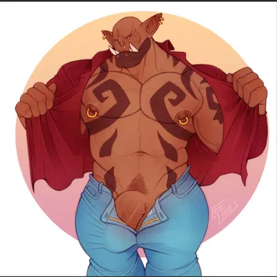 garrosh hellscream (blizzard entertainment, warcraft) created by leelikessmut