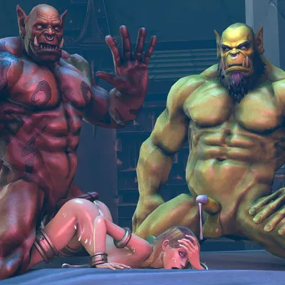 garrosh hellscream, jaina proudmoore, thrall (warcraft) (blizzard entertainment, warcraft) created by galian-beast