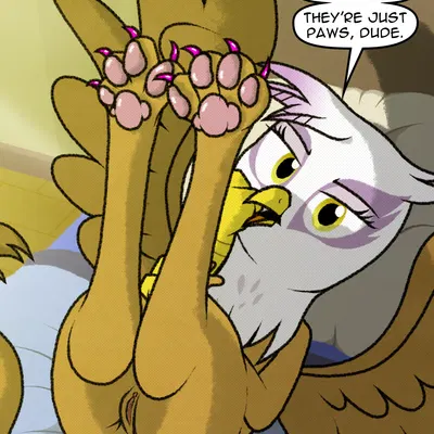 gilda (mlp) (friendship is magic, hasbro) created by realdash