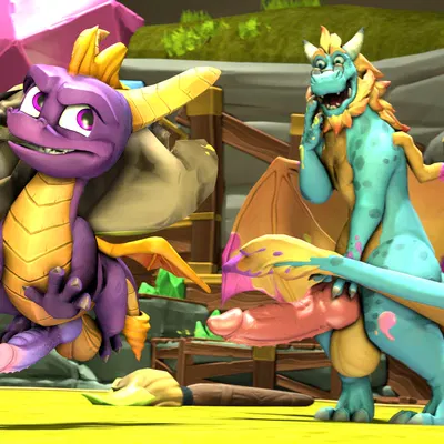 gildas (spyro), rescued dragons (spyro), spyro (activision, mythology) created by aceydrgn