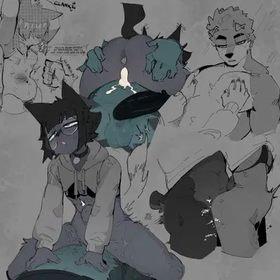 goon (goonie san), wagyu (dustbinrat) created by goonie-san