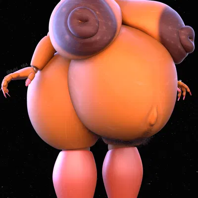 granny toy chica, toy chica (fnaf) (five nights at freddy's, five nights at freddy's 2) created by adri164