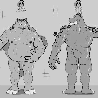 gregory barlow, shane barker (nintendo, pokemon) created by hunter-husky