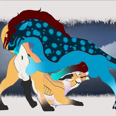 haloren, snowfoot (mythology) created by sabuky