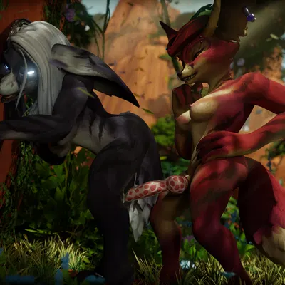 hashi (sralivewolfox), hashi vulpera, zoe (aredvulpera) (blizzard entertainment, warcraft) created by aredvulpera