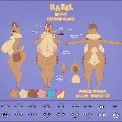 hazel (shakotanbunny) created by shakotanbunny