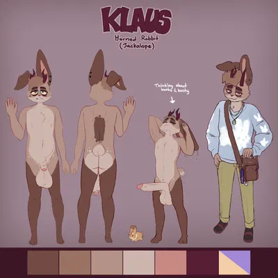 hazel (shakotanbunny), klaus (shakotanbunny) created by shakotanbunny