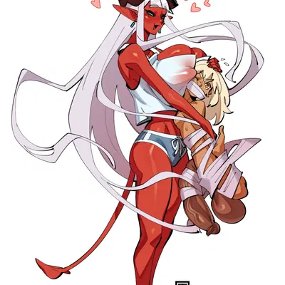 helm (thehelmetguy), lyla (thehelmetguy) created by thehelmetguy