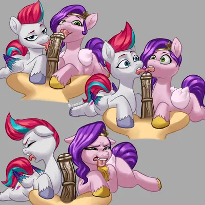 hitch trailblazer (mlp), pipp petals (mlp), zipp storm (mlp) (friendship is magic, hasbro) created by hexecat